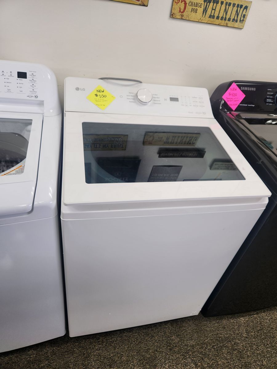 BRAND NEW! LG 5.0 CF TOPLOAD HE WASHER