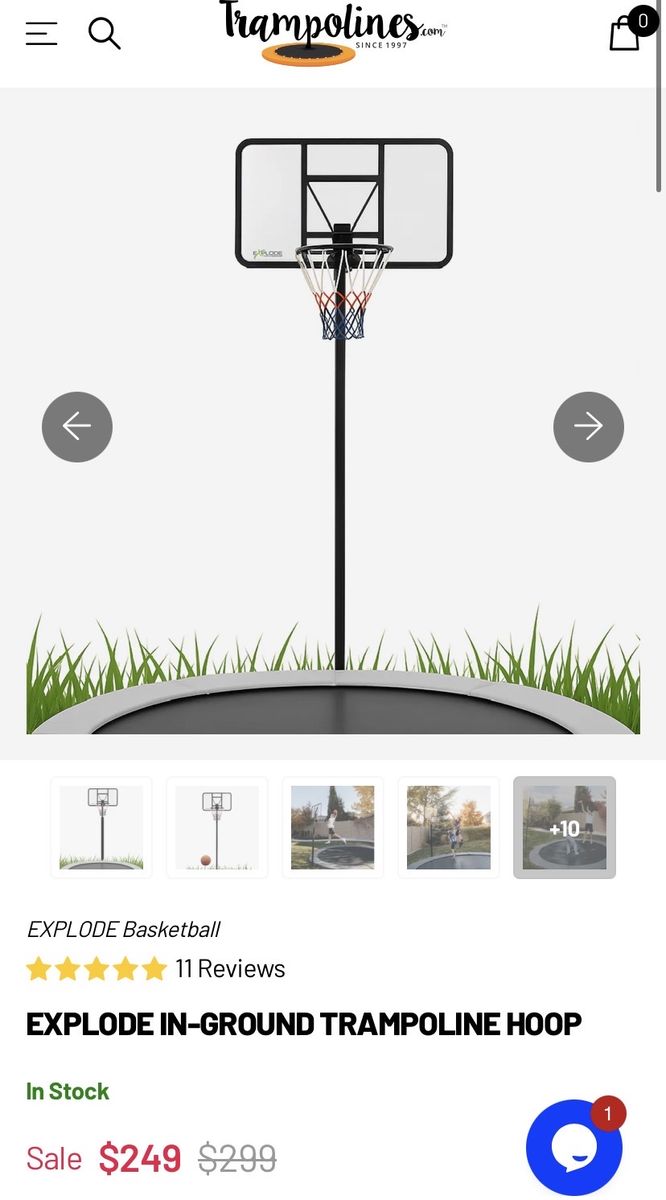 Basketball hoop