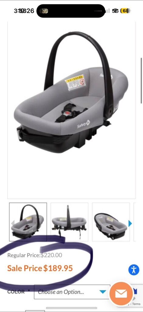 Baby Car Bed