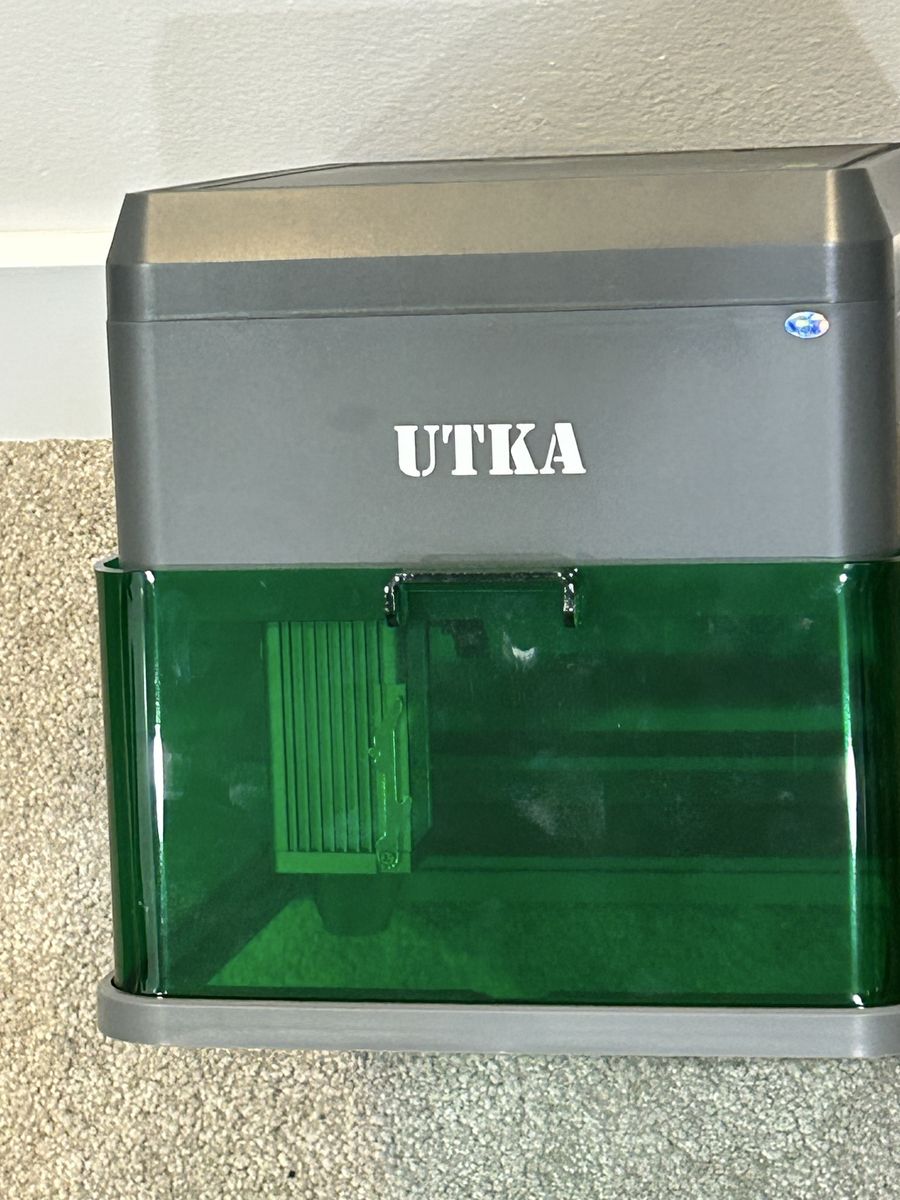 UTKA laser engraver(Green) - Compact & Ready for Your Next Project