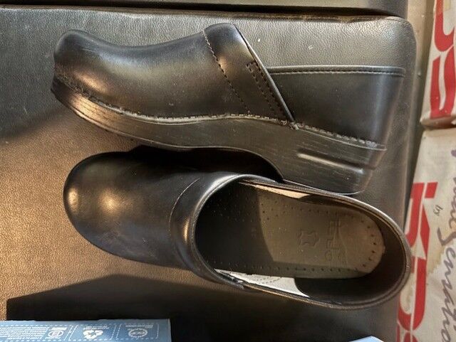 Dansko Professional Black Box Shoes Size 41