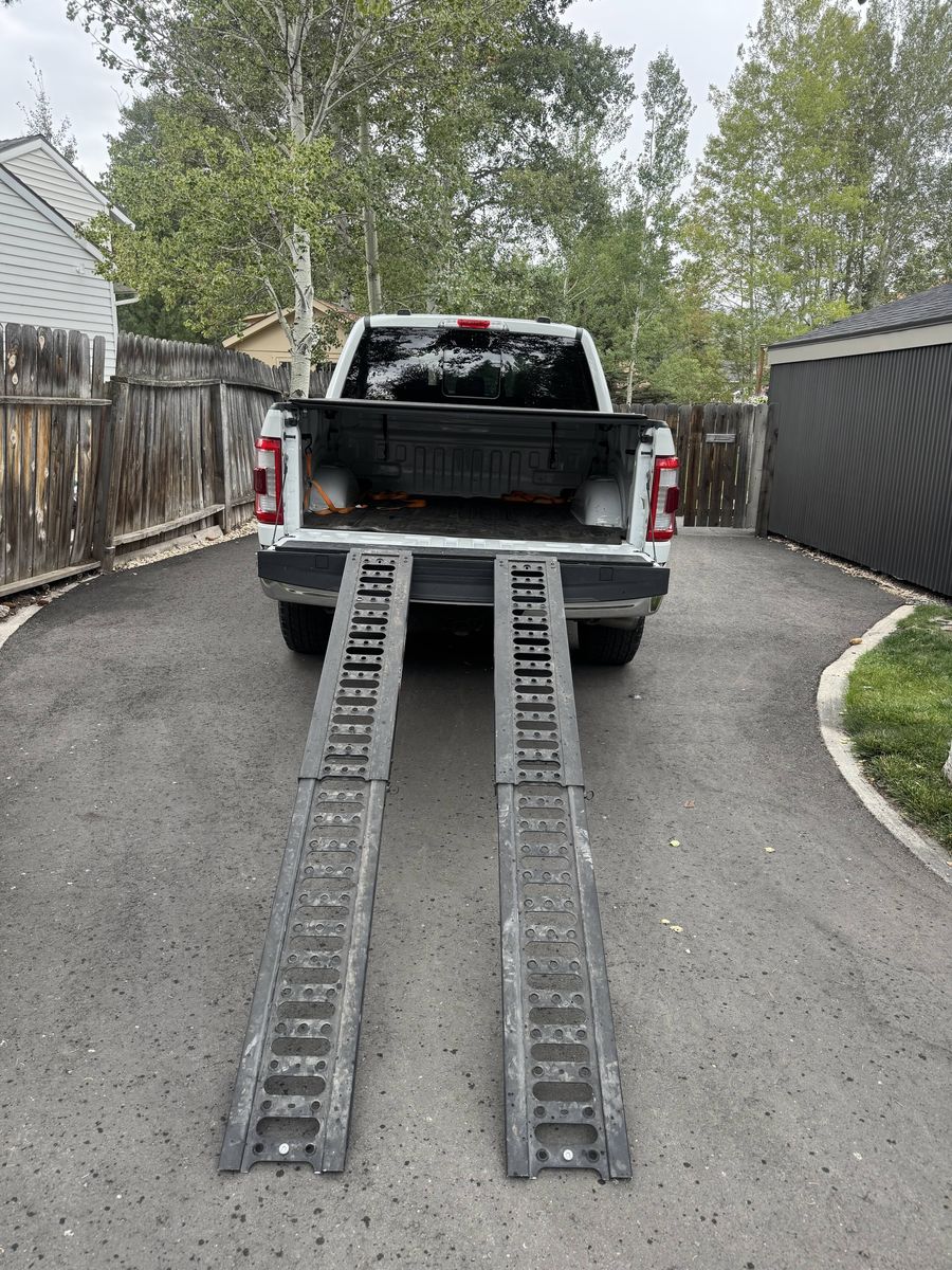 Ford F-250, 350 (150) motorcycle ramps