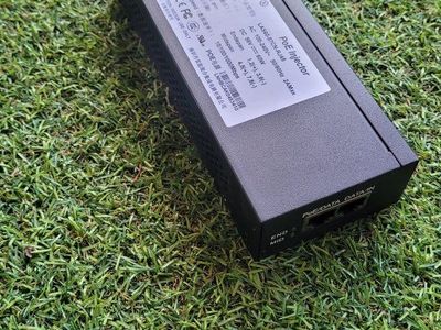 SUPLET 60W PoE LAS60-57CN-RJ45 Injector 10/100/1000Mbps Data Speed Indoor Use
