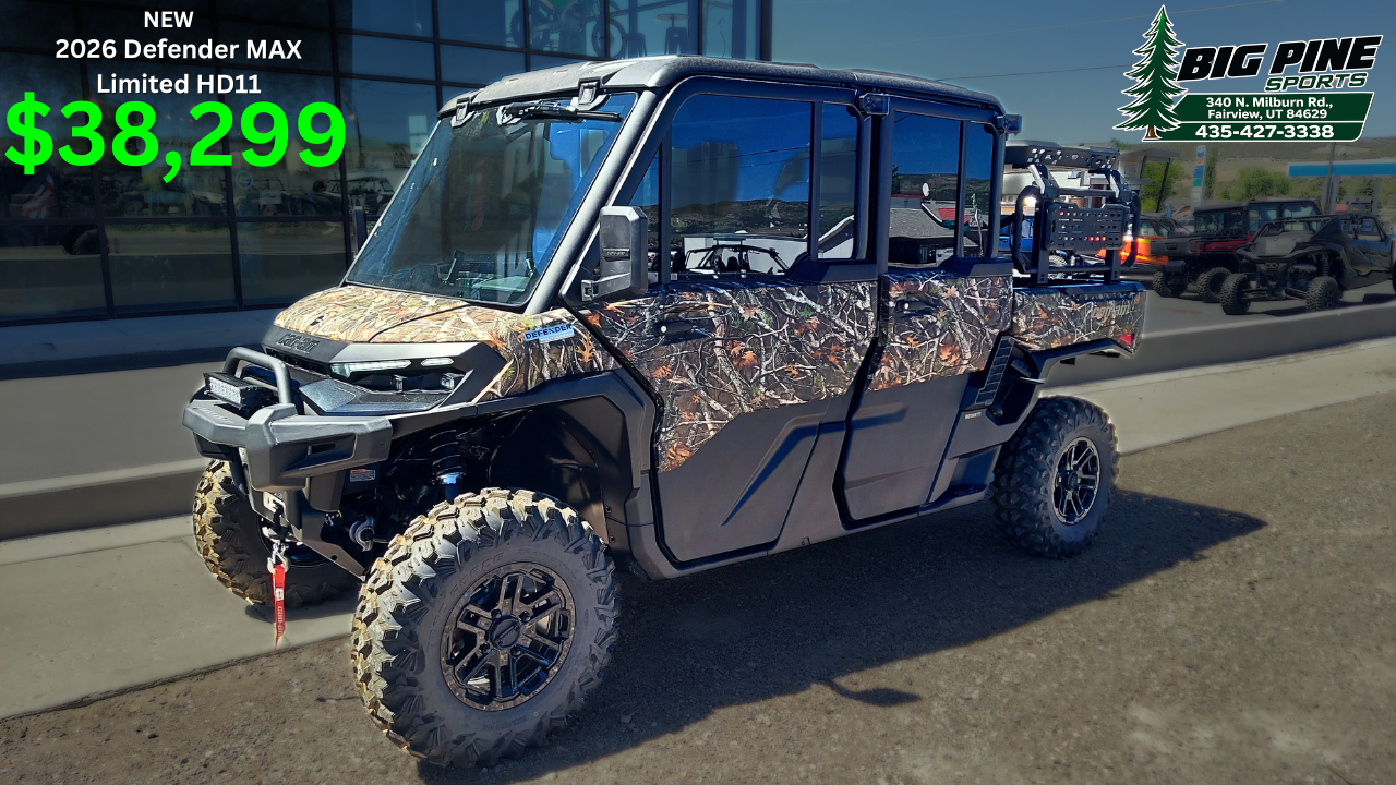 NEW 2026 Can-Am Defender MAX Limited HD11