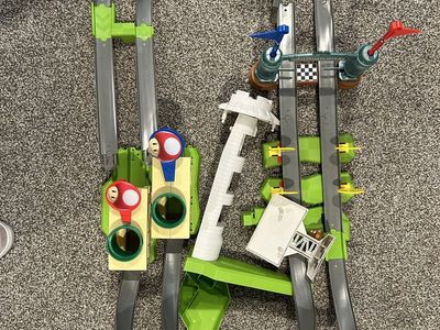 Hot Wheels Mario Kart Circuit Track Set - Used, Complete Race Experience