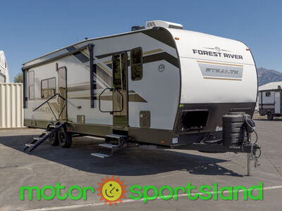 2026 Forest River Stealth 2900 Toy Hauler Garage U-Shaped Dinette