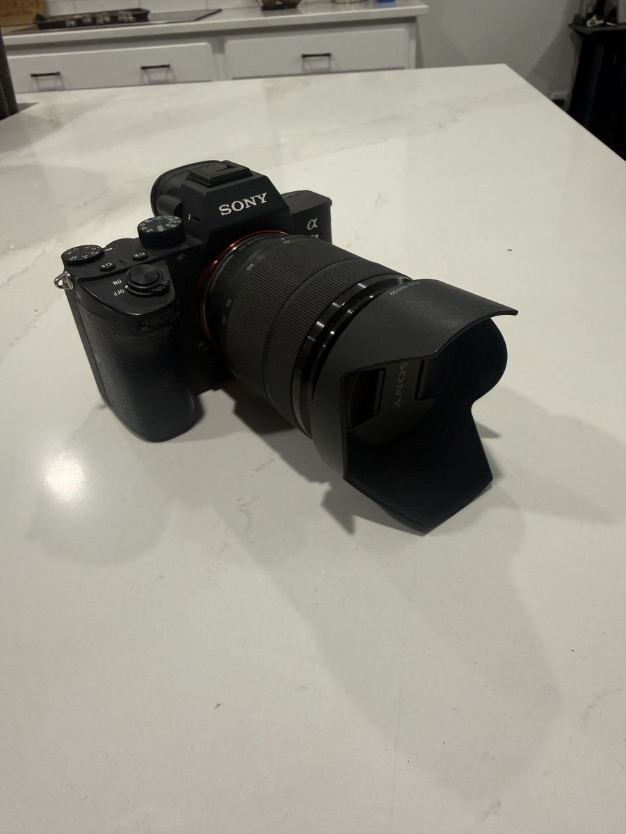 Sony Alpha a7 III Mirrorless Camera with Zoom Lens