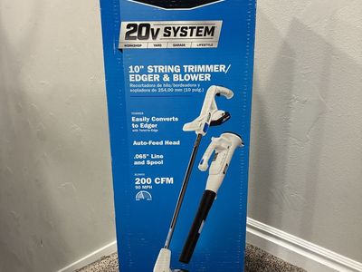 HART 20V System 10" String Trimmer/Edger & Blower