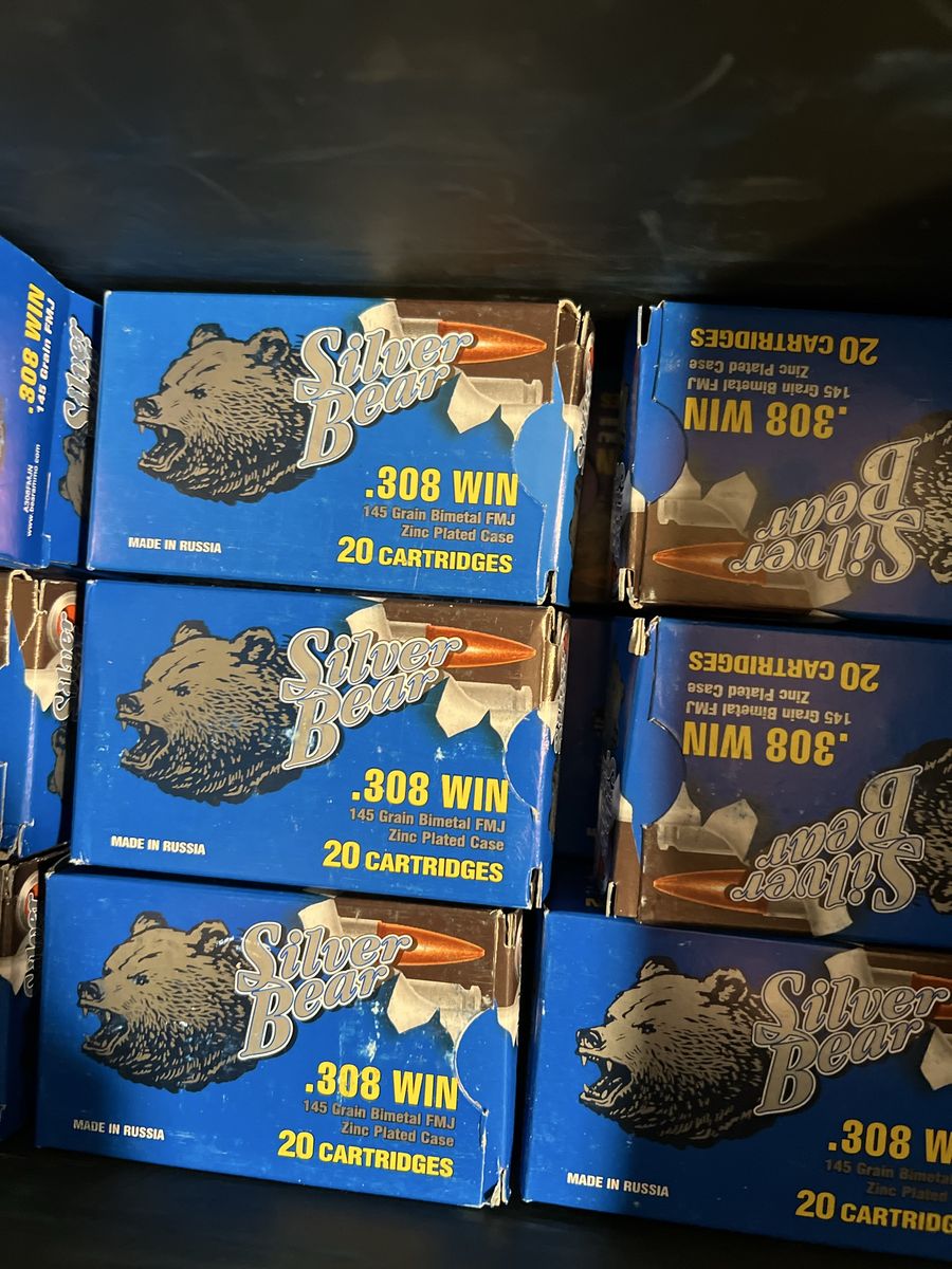 Silver bear 308 145gr trade for 556 ammo