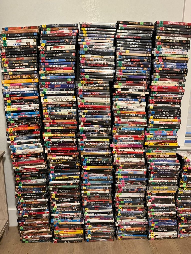Assorted DVDs (Like New)