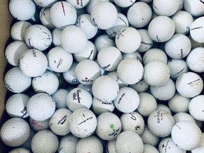 Thousands of “Hit Away” golf balls in stock