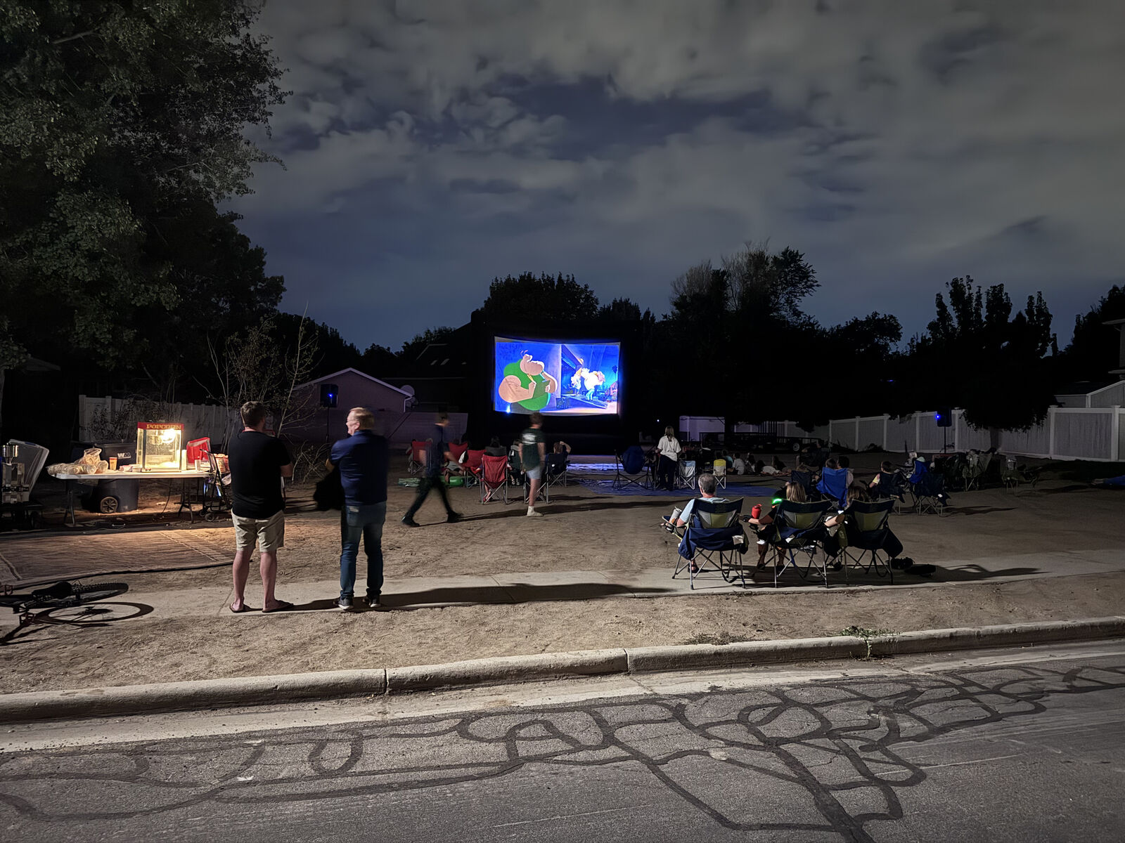 Inflatable Movie Service (Outdoor/Indoor) All-in-one Movie, Popcorn, DJ