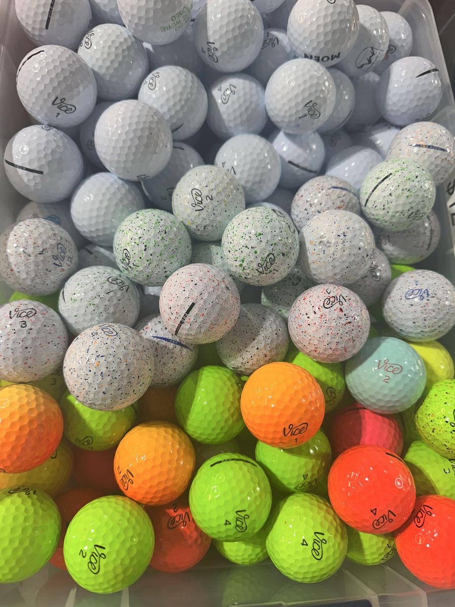 Mint/Near mint Vice Golf Balls Available