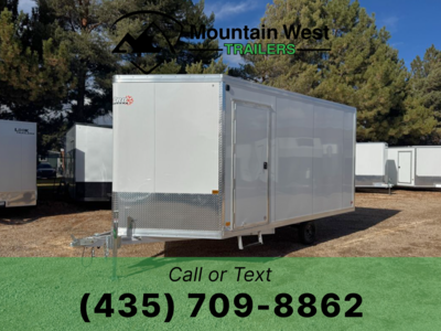2026 SnoPro HYBRID 3.0 101"x14' Enclosed Snowmobile Trailer