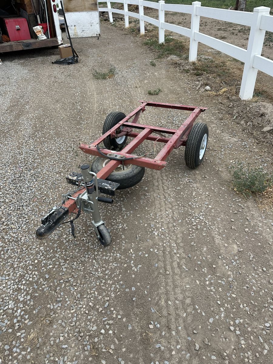 Utility trailer new tires