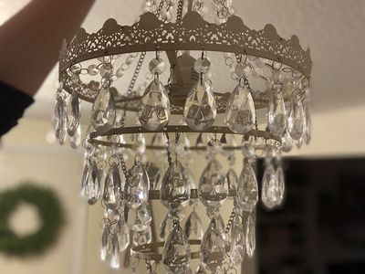Pendant Crystal Chandelier (1 light)