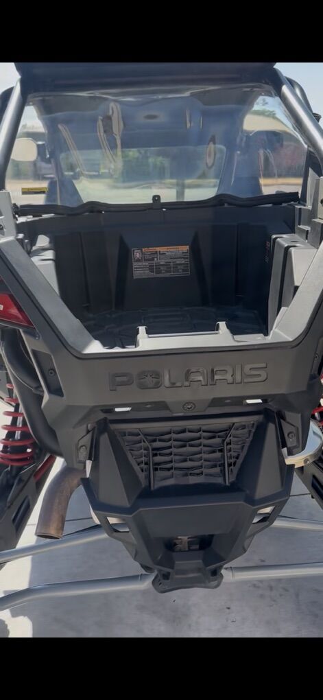 Polaris Turbo R Lock & Ride Poly Rear Panel