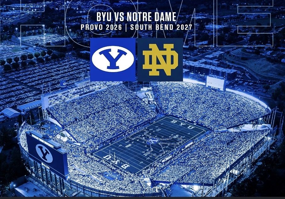 Byu vs notre dame west side blechair