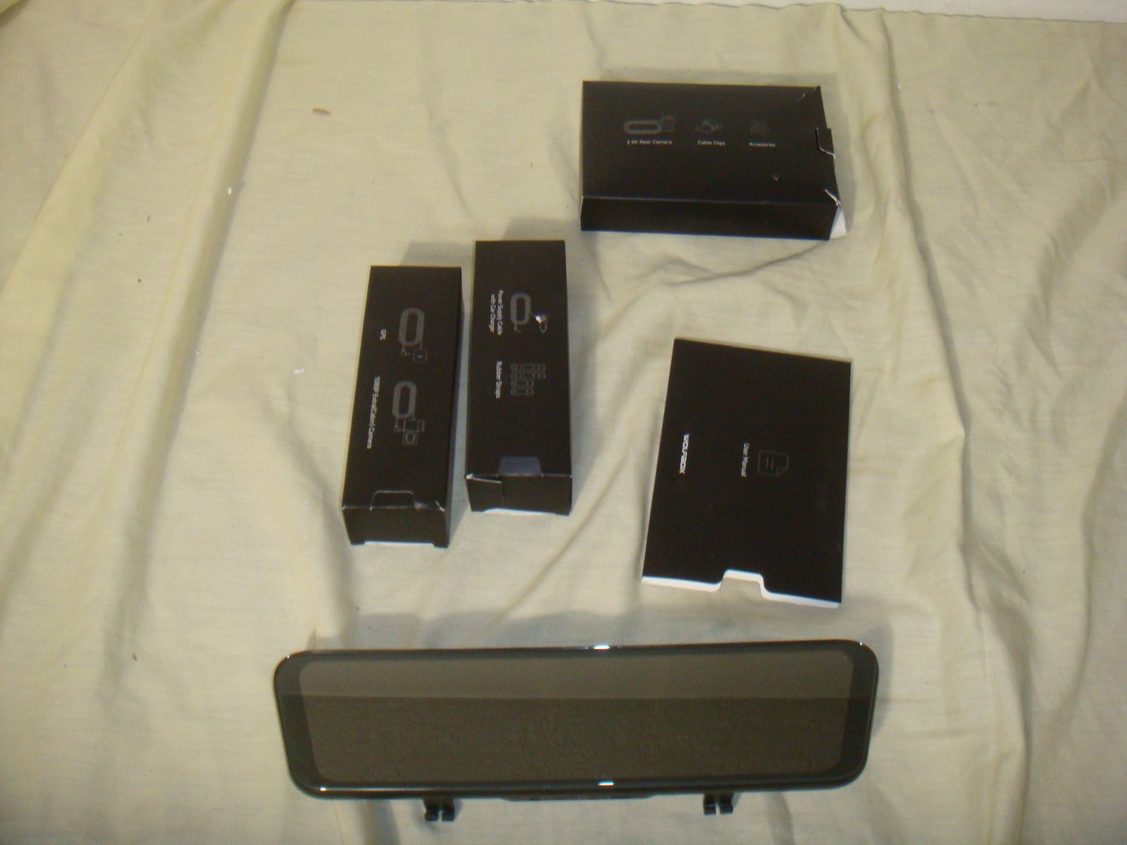WOLFBOX G900 4K FRONT FACING 2.5K REAR FACING MIRROR DASH CAM CAMERA