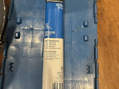 18”-30” Adjustable Closet Rod