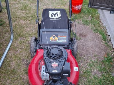 Yard machine lawnmower