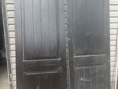 Tall door backdrop