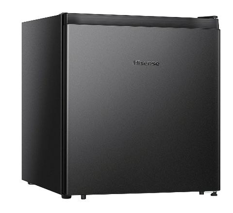 Hisense 1.6 Pies Cúbicos. Mini Refrigerador de una Puerta, Pies, Negro
