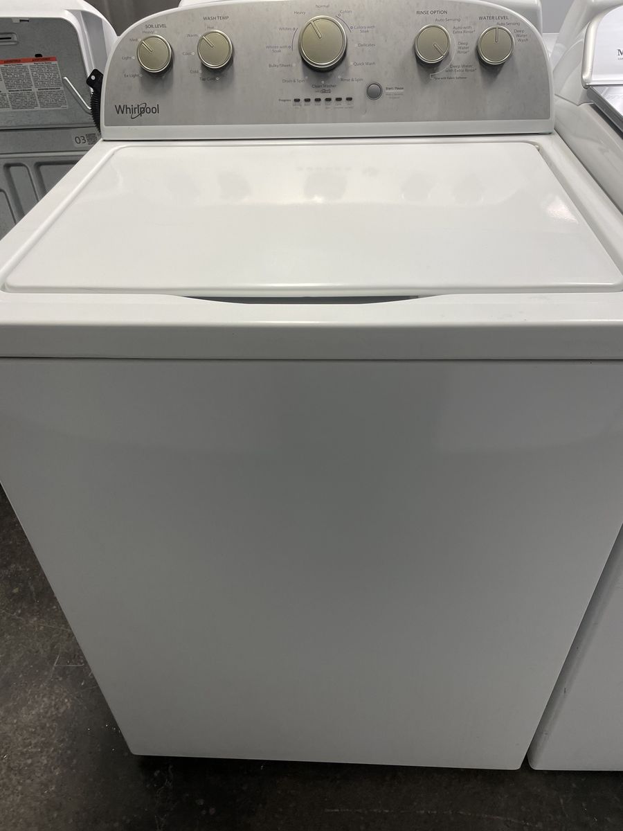 Whirlpool Washer Large Capacity Working Great, Comes With 30 Day Warranty!