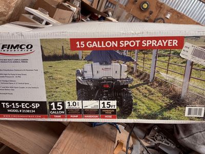 15 Gallon ATV Type Sprayer