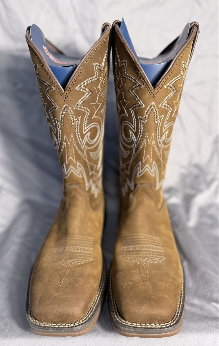 Durango Square Toe Cowboy Boots 10D