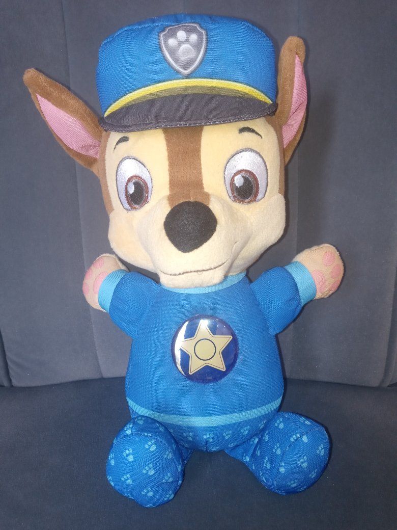 Paw Patrol Chase Talking Light-Up Plush Toy - Excellent Condition