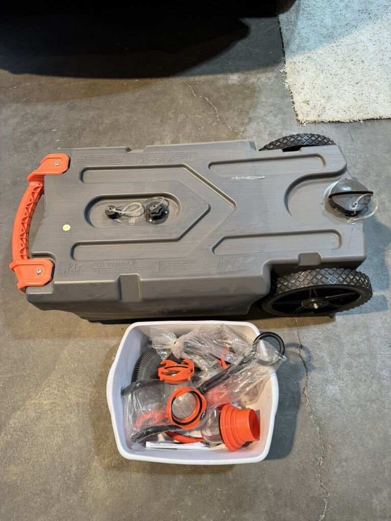 New RV Waste Tank