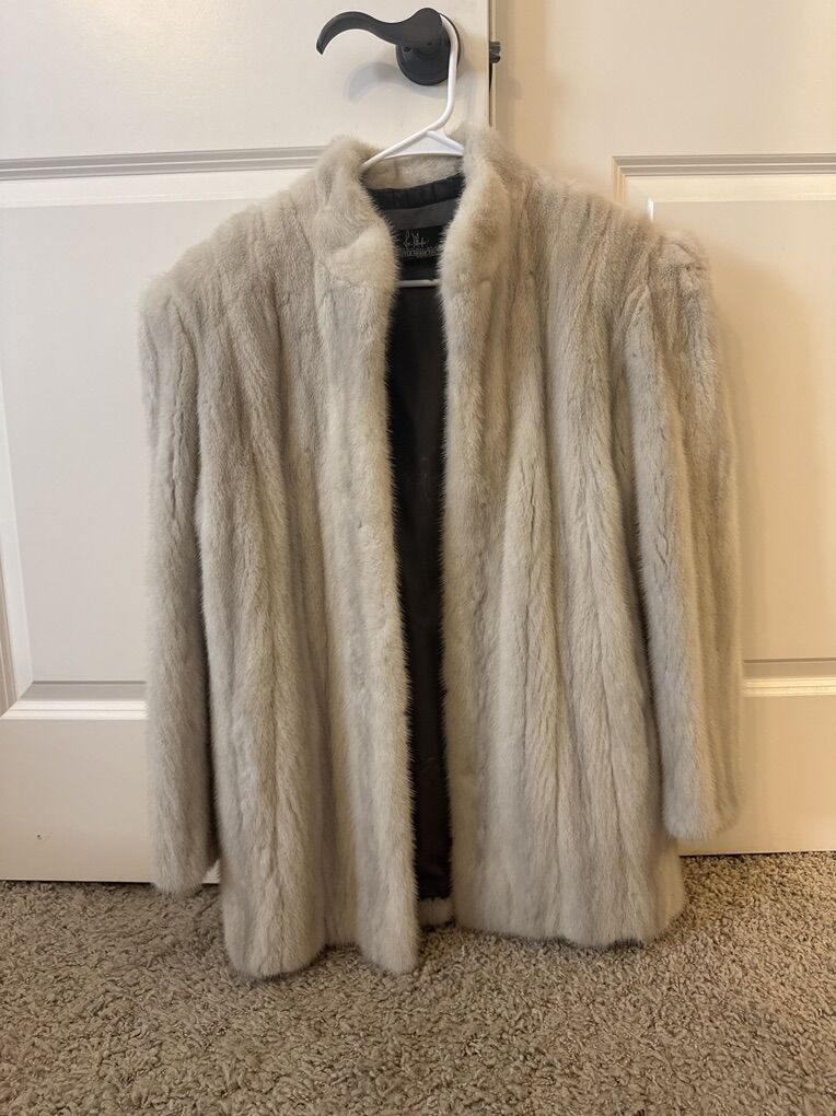 Vintage Authentic Mink Fur Coat