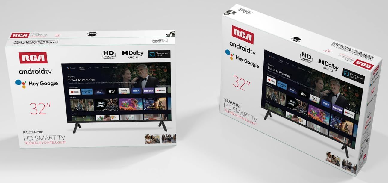 32" RCA HD Smart Google TV Hz