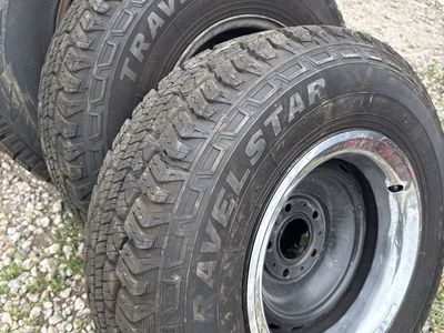 Nice tires with five lug GM wheels fit half ton tr