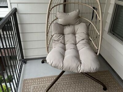 Outdoor Egg Shaped Swing Chair