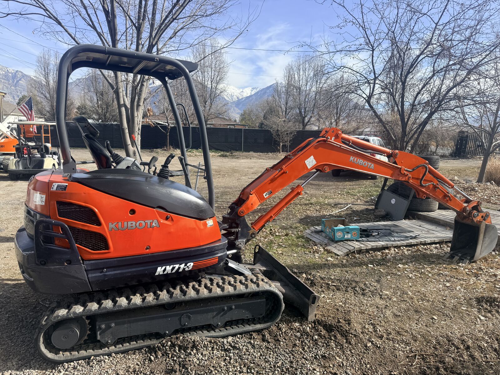 2017 Kubota Excavator KX71-3 Diesel 4 Cyl (NEW 2022 KUBOTA MOTOR) PAYMENT OPTIONS AVAILABLE
