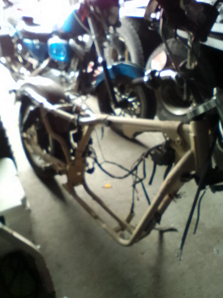 rolling frame harley