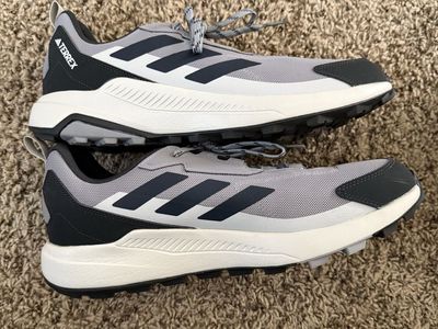 Adidas Terrex Anylander Trail Running Shoes Gray and Black Size 12 Men’s