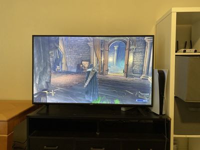 PS5 and TV