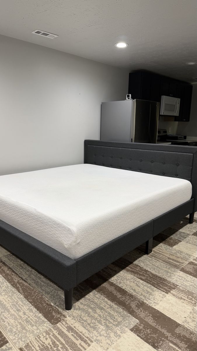 King Size Mattress and Bed Frame  