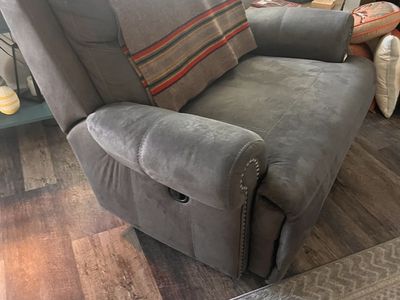 Double Wide Recliner Very Clean