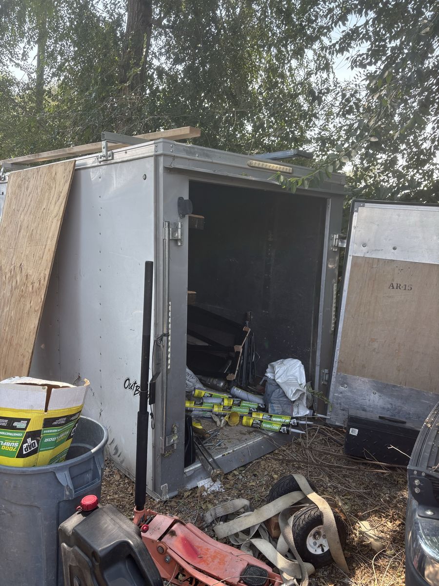 Enclosed Cargo Trailer / Utility Box - Used