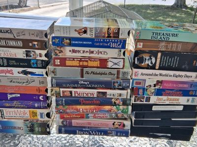 VHS tapes