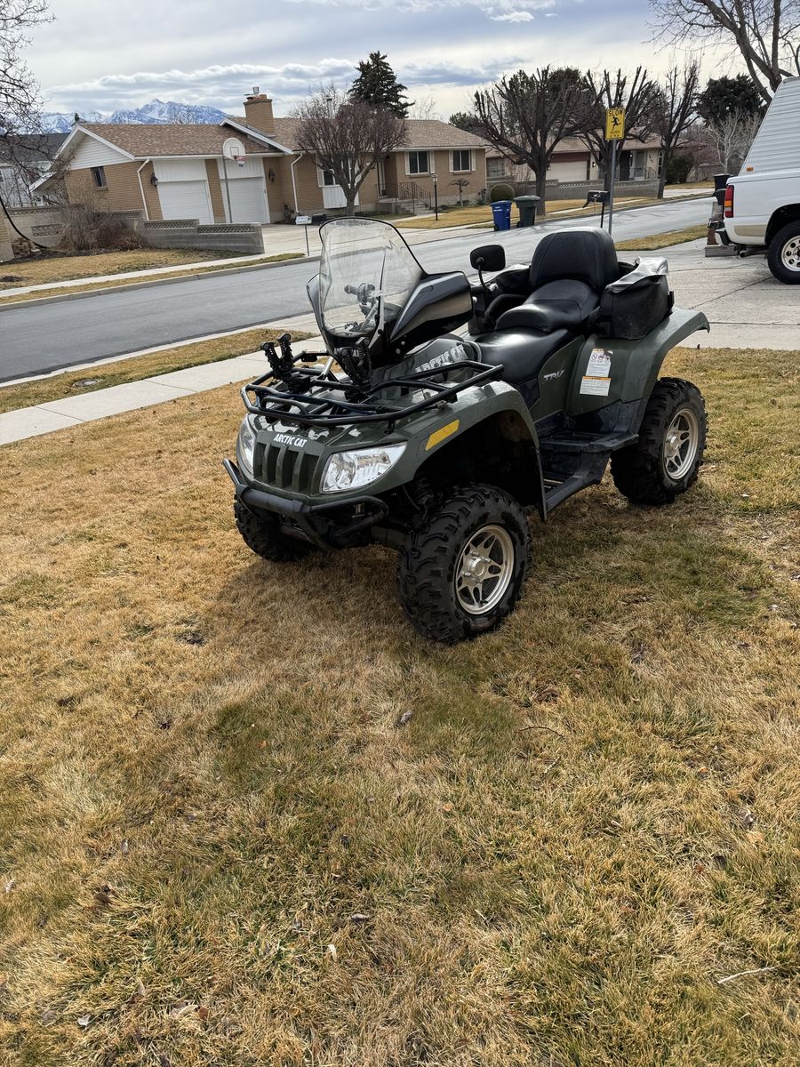 2007 650 Arctic Cat 4 Wheeler