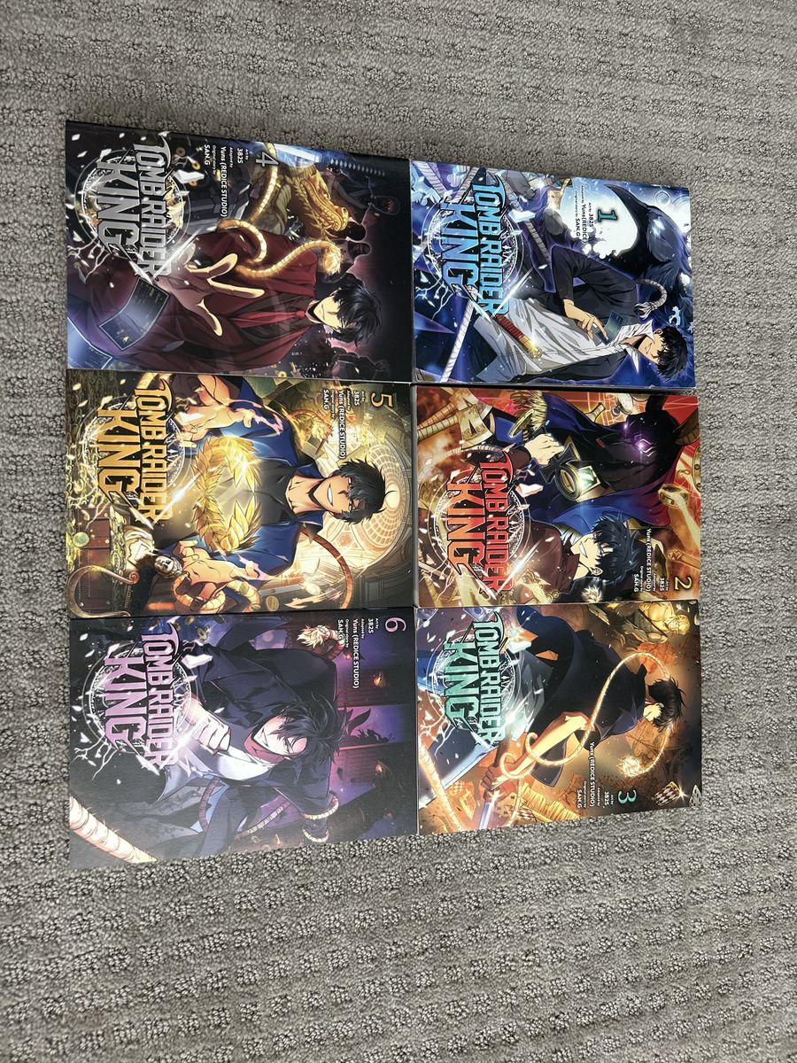 Tomb Raider King Manwha Vol 1-6
