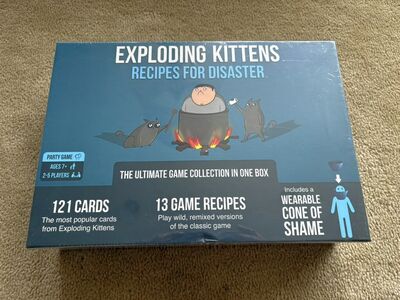 NEW Exploding Kittens: Recipes for Disaster Game