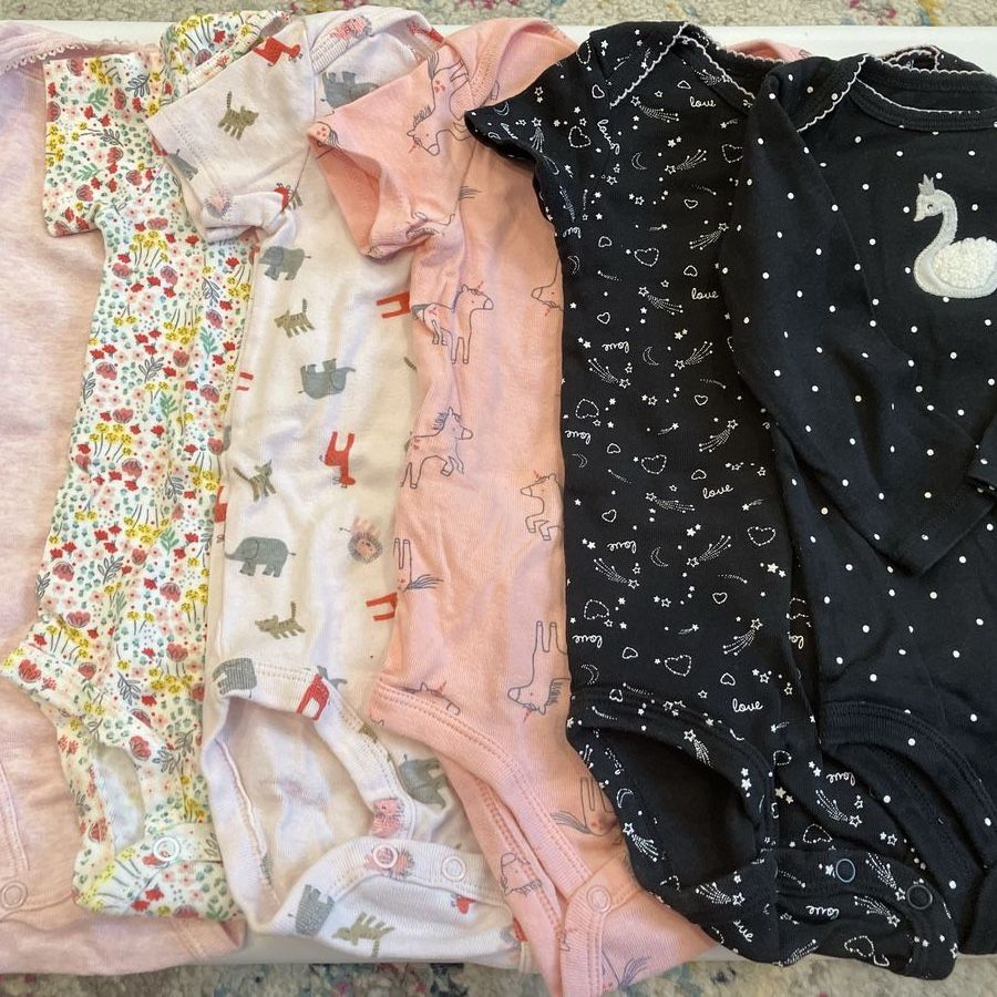 Baby girl onesie bundle (9 months)