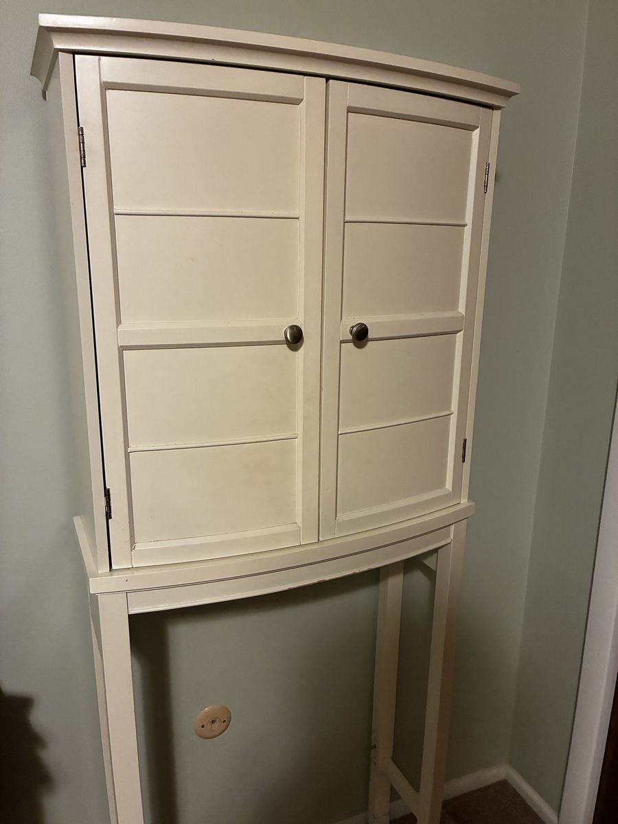 Over The Toilet Shelf And Storage