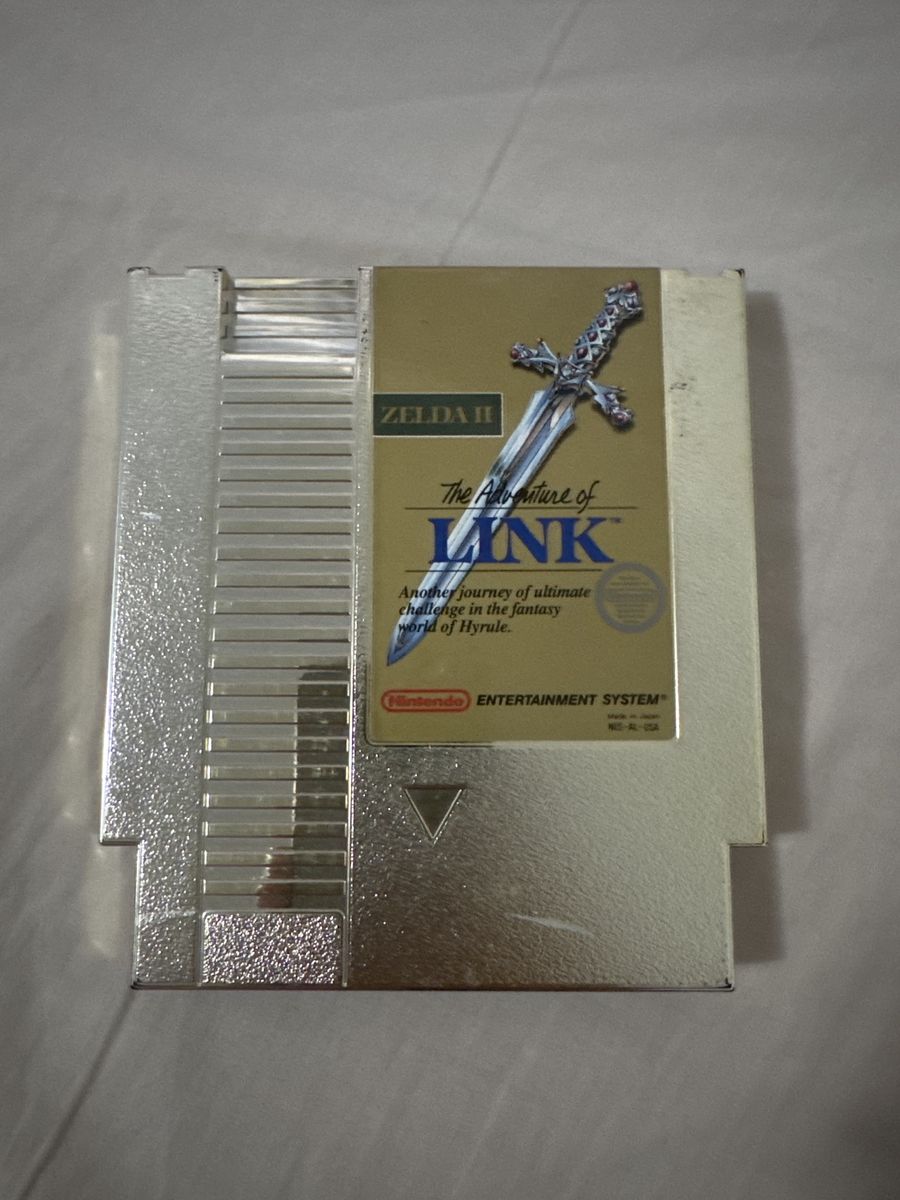 Zelda II: the Adventure of Link gold (NES)